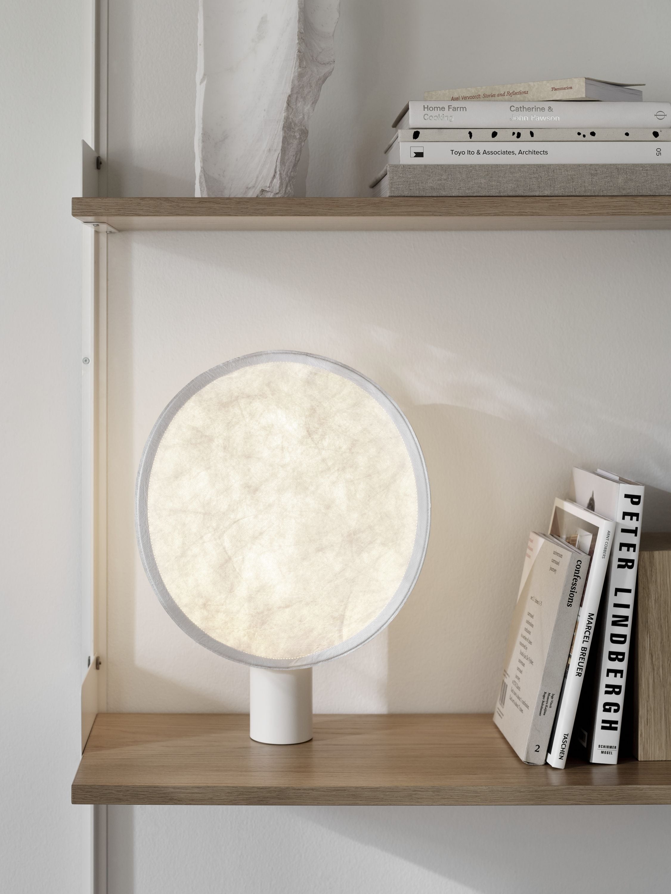 New Works Tense Portable Table Lamp, White