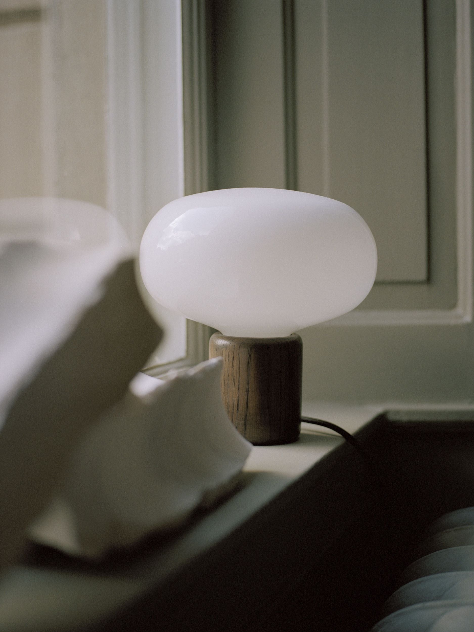 New Works Karl Johan Table Lamp, White