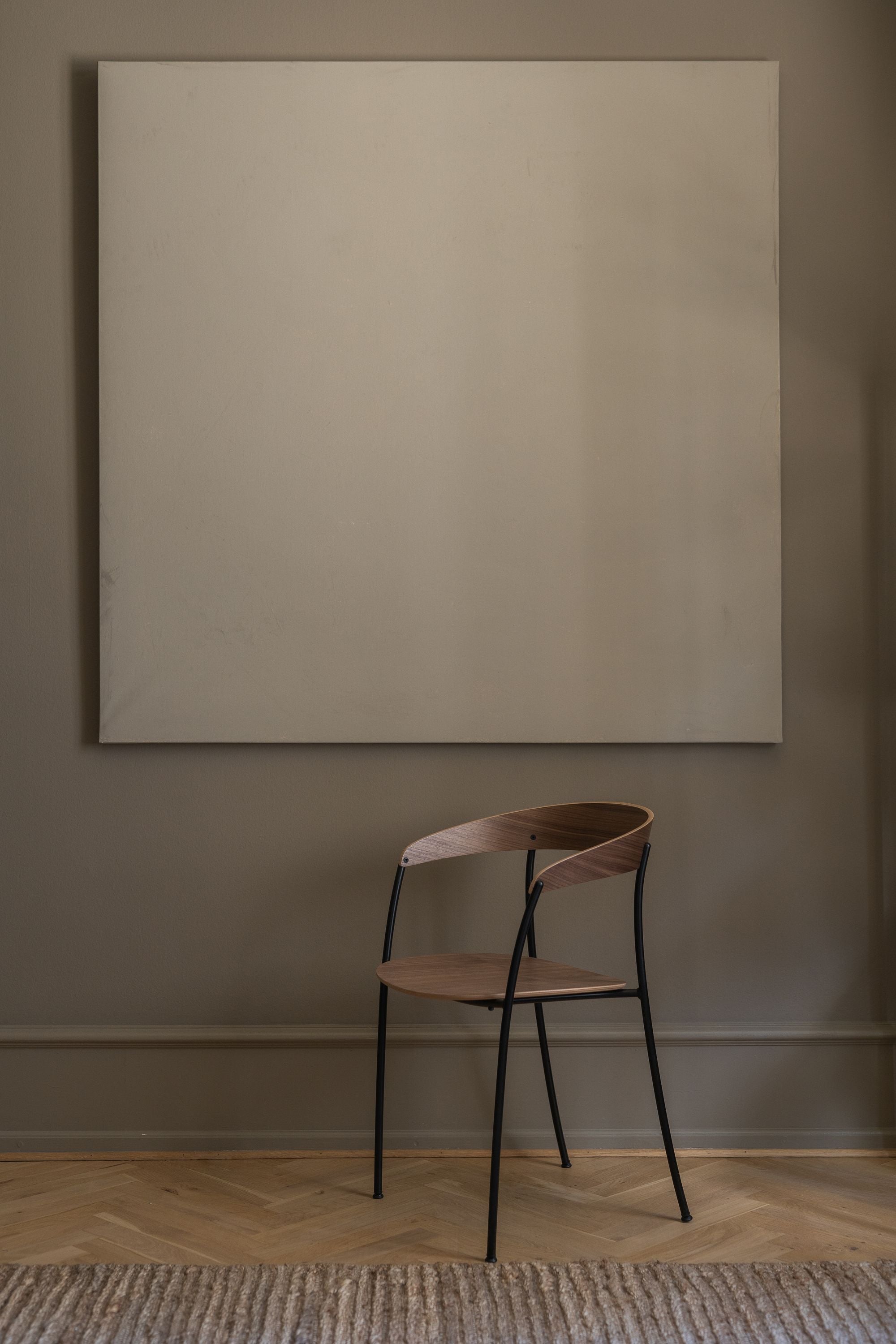 New Works Missing Armchair, Walnut