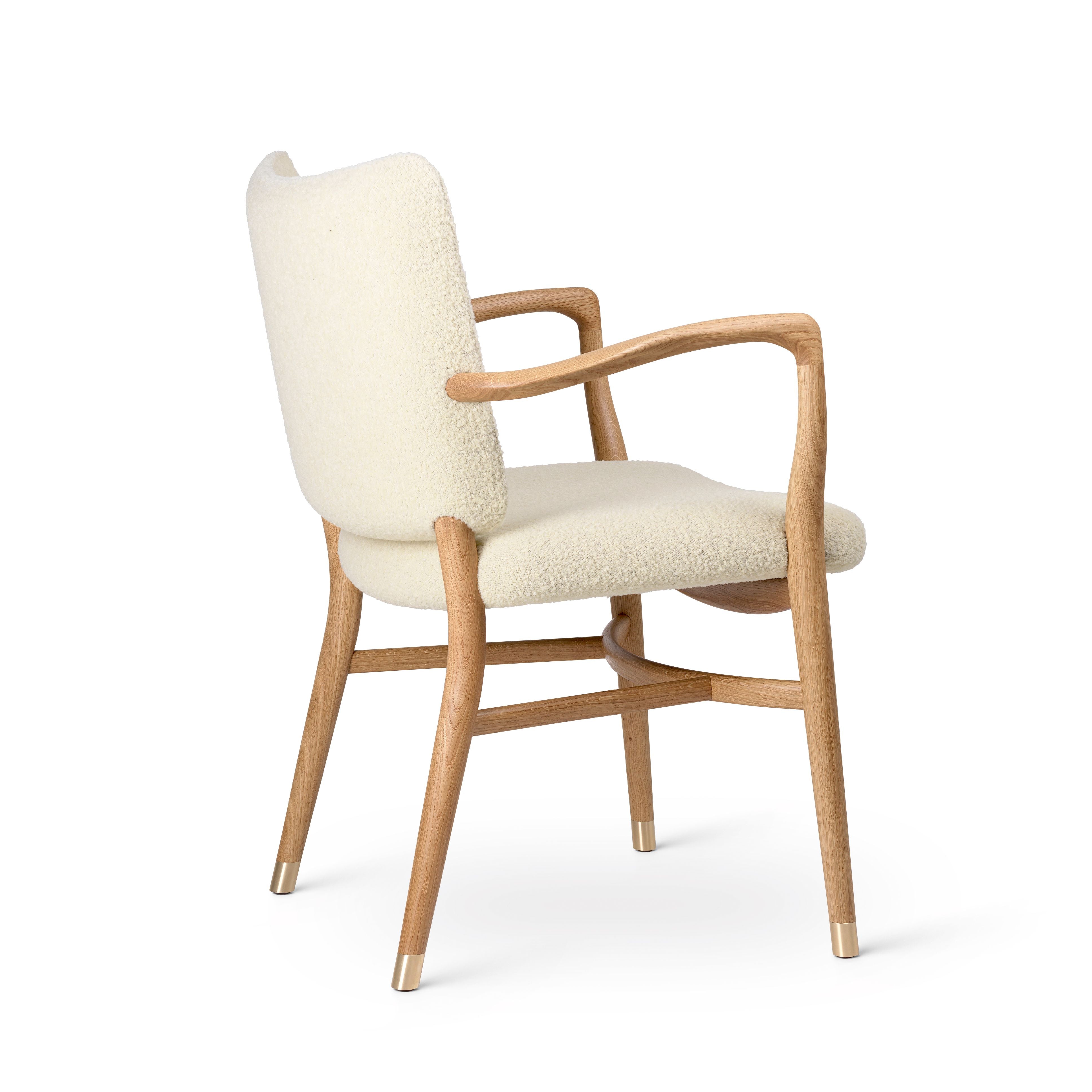 Carl Hansen VLA61 Monar ch -lænestol, egolie/baru 0410 tekstil