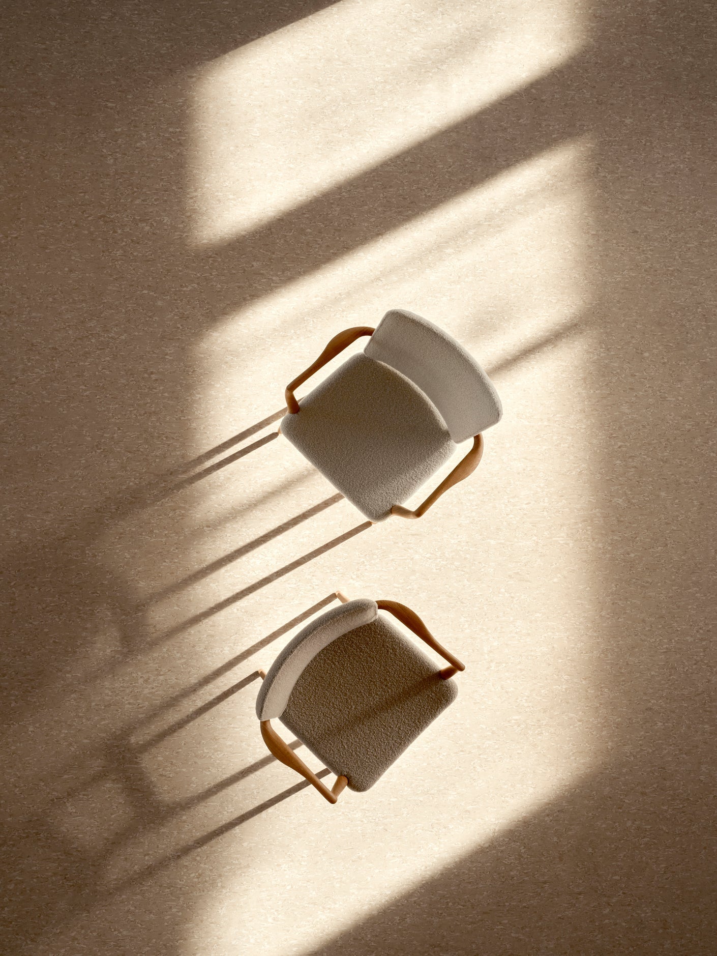Carl Hansen VLA61 Monar ch -lænestol, egolie/baru 0410 tekstil